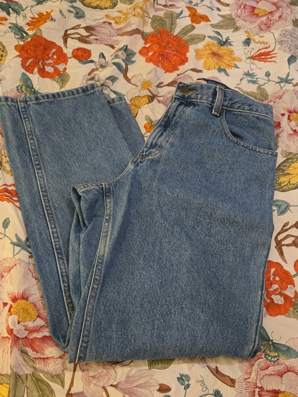 L.L.Bean Light Blue Denim Relaxed Fit Jeans